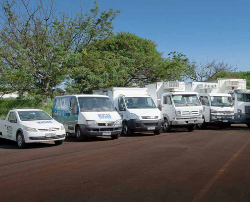 Frota Aki Gelo, Atendendo Londrina e Região